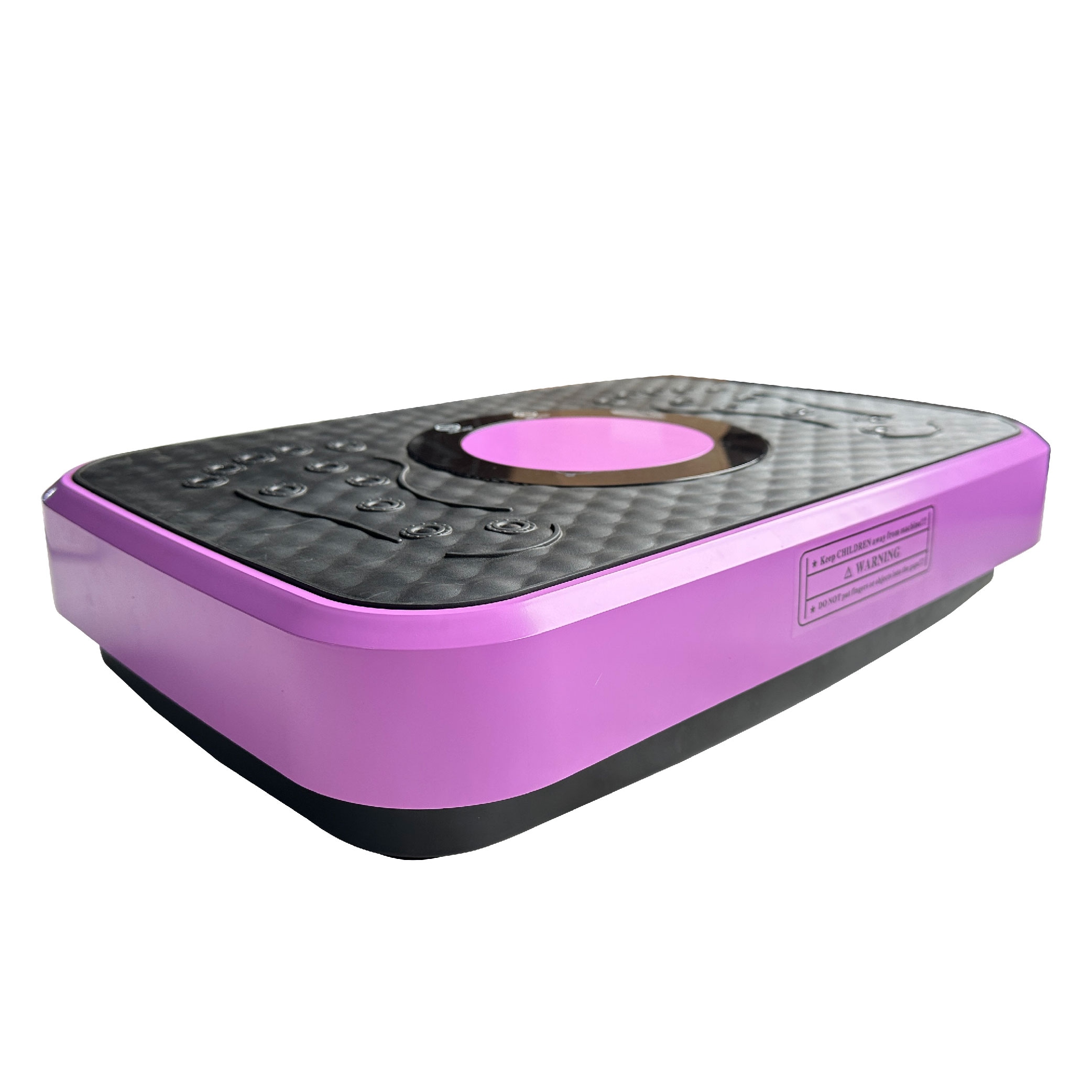 Vibration Plate Fitness Platform, Whole Body Exercise Machine For Lymphatic Drainage, Shaking Workout Board With 120 Speed Levels, Fat Burner And Weight Loss Equipment For Men And Women._voghion.com